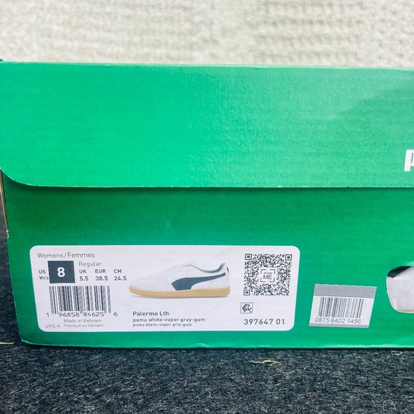 Puma Palermo Leather White - vapor grey - gum - Picture 10 of 10